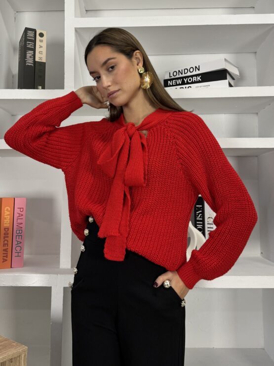 Jersey lazo rojo