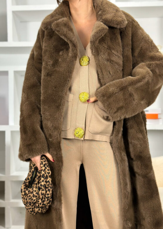 Traje de punto London beige - Imagen 8
