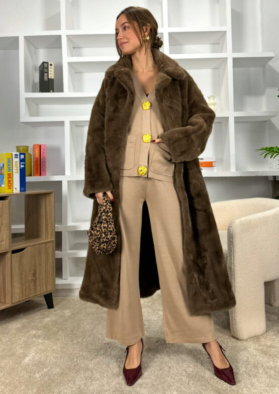 Traje de punto London beige - Imagen 7