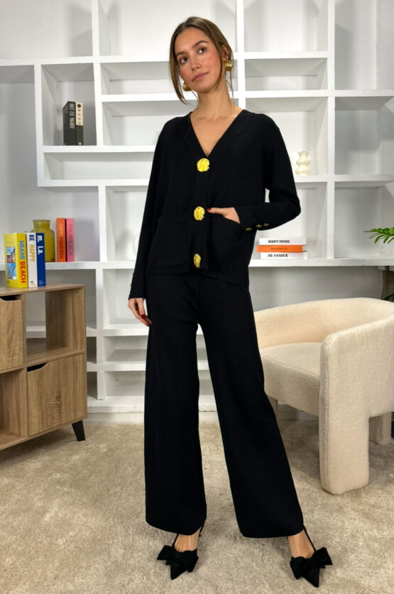 Conjunto de punto London negro