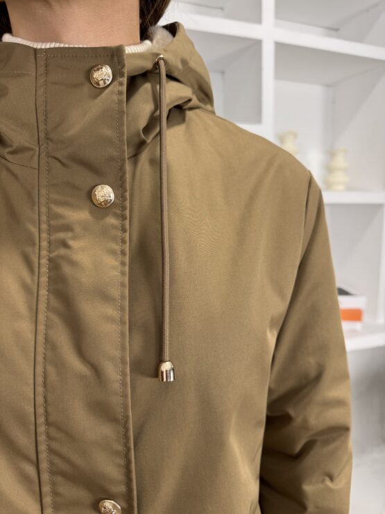 Parka waterproof forrada de pelo - Imagen 7