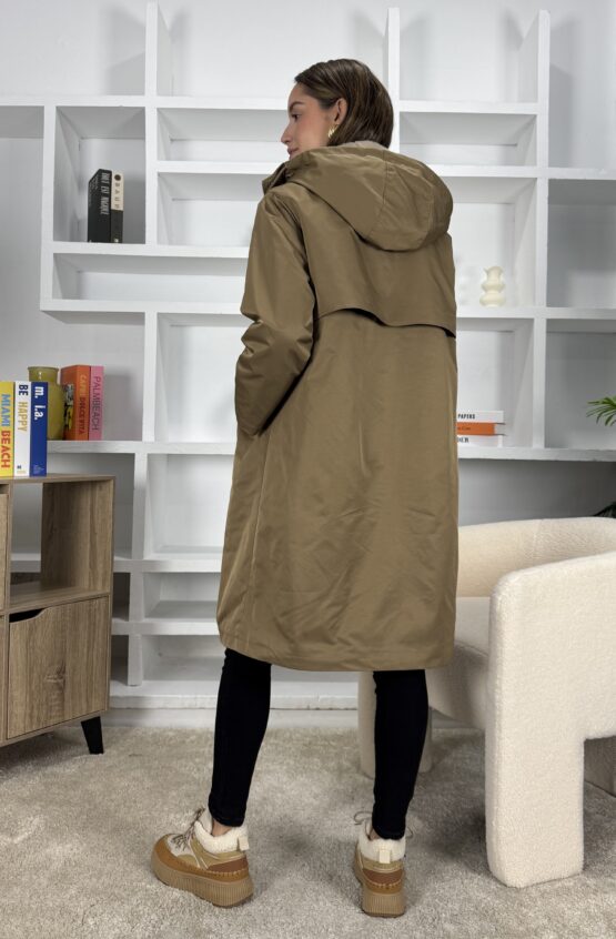 Parka waterproof forrada de pelo - Imagen 2