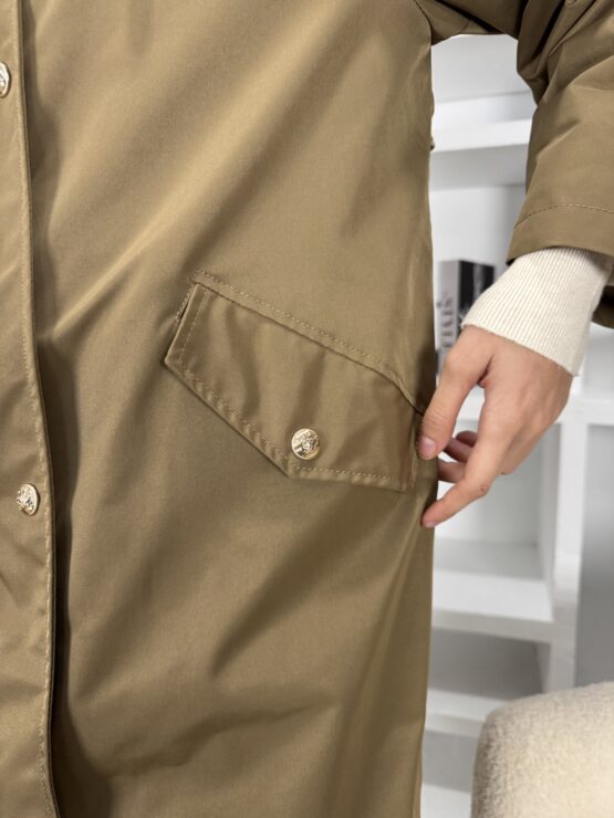 Parka waterproof forrada de pelo - Imagen 6