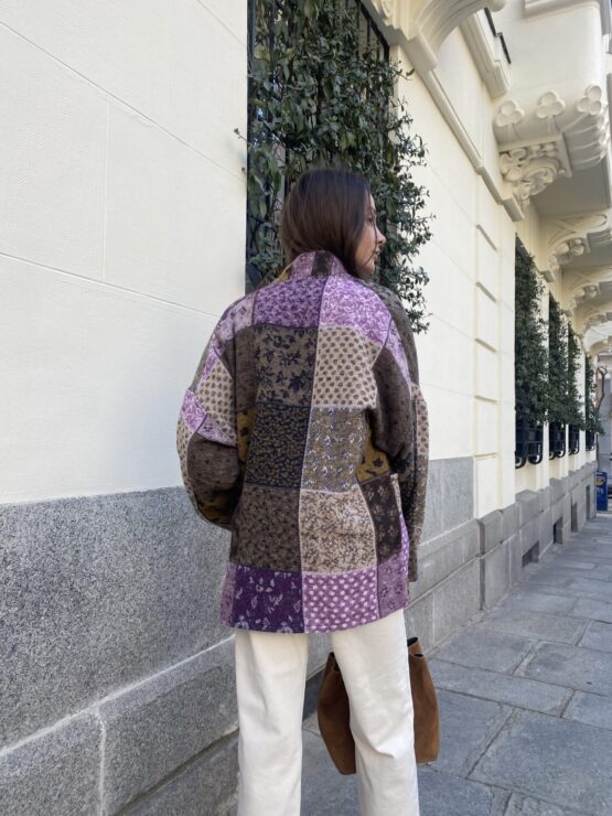 Abrigo paisley patchwork - Imagen 4