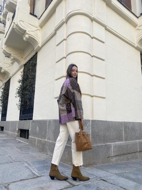 Abrigo paisley patchwork - Imagen 5