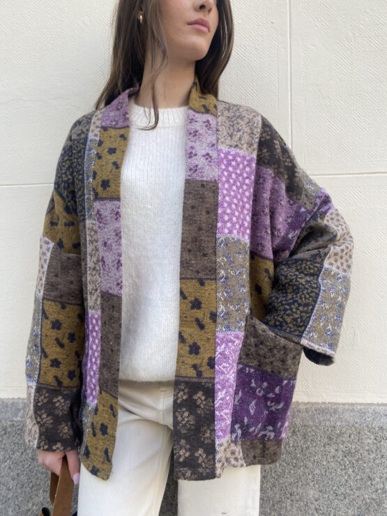 Abrigo paisley patchwork - Imagen 3
