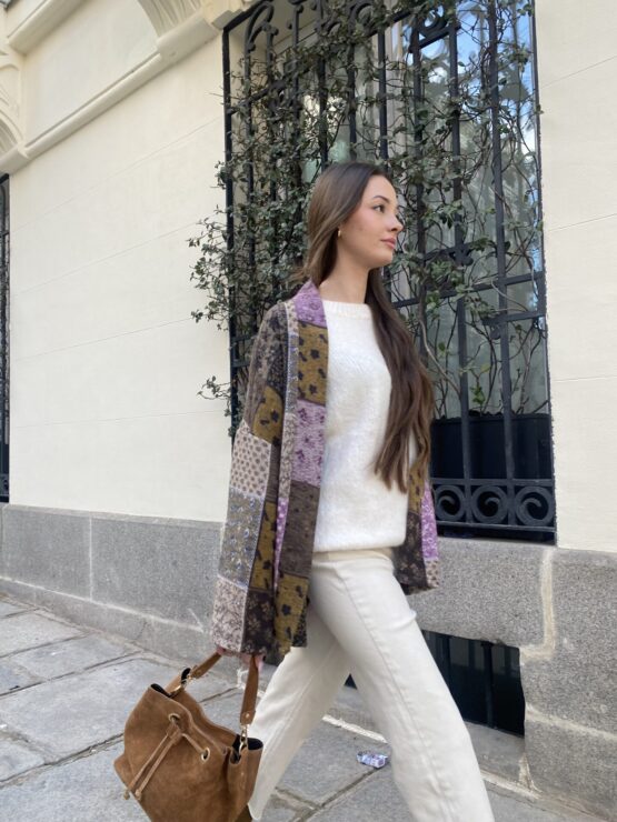 Abrigo paisley patchwork - Imagen 6