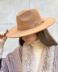 Sombrero fieltro thierry camel
