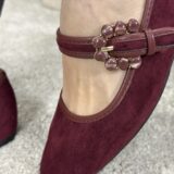 Mercedita joya burdeos - Imagen 2