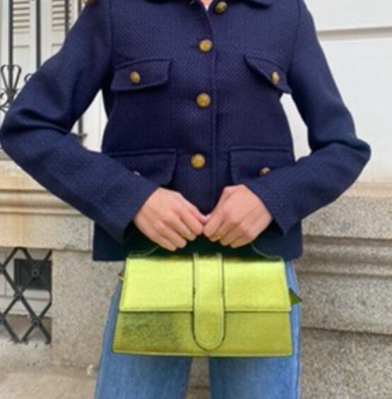 Bolso metalizado vert - Imagen 3