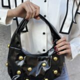 Bolso tachas noir - Imagen 3