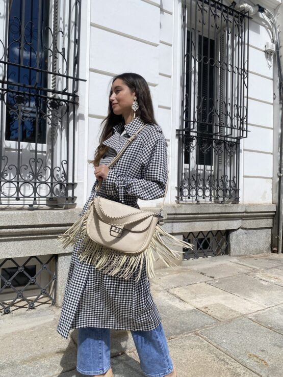 Trench cuadro Vichy - Imagen 6
