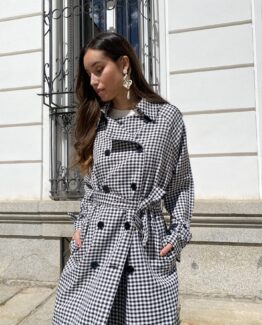 Trench cuadro Vichy