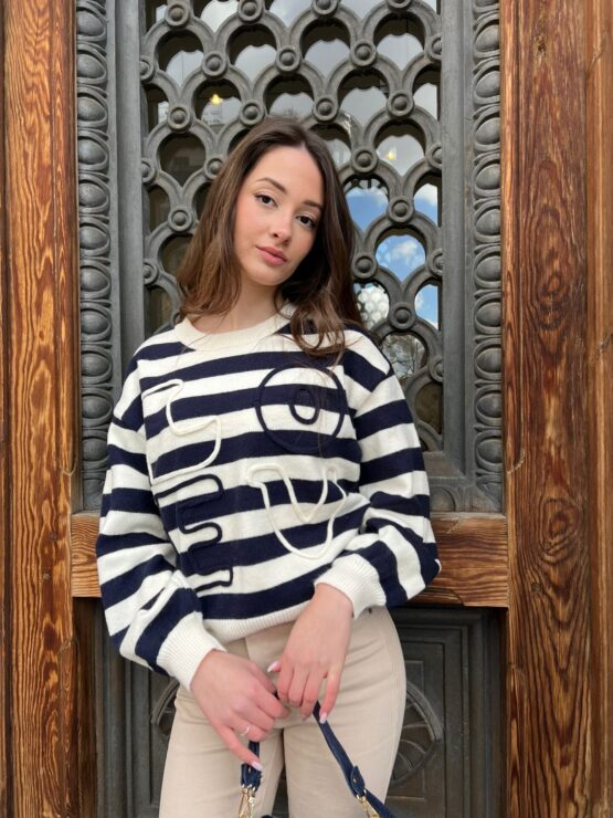 Jersey stripes Blue - Imagen 2