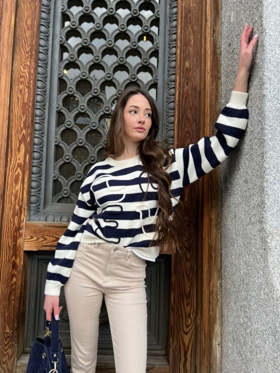 Jersey stripes Blue - Imagen 4