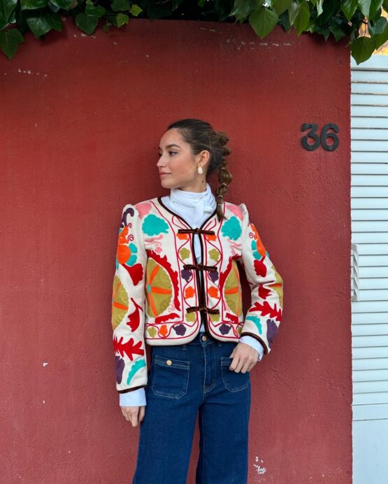 Chaqueta bordada Cayetana - Imagen 2