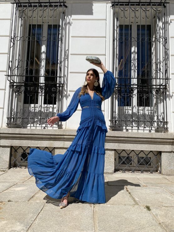 Vestido portobello azul pato - Imagen 2