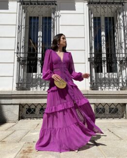 Vestido portobello buganvilla