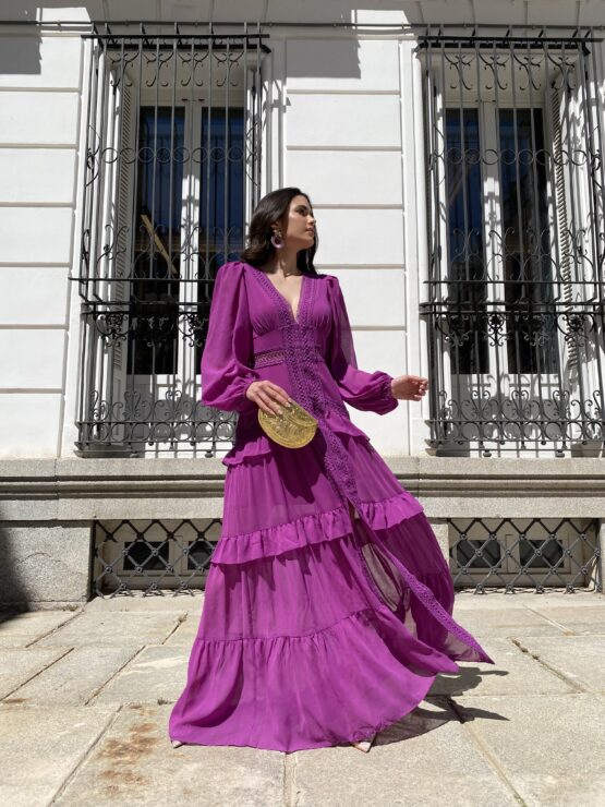 Vestido portobello buganvilla