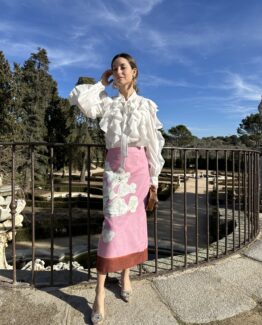 Falda orchid pink
