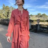 Vestido laurent teja - Imagen 7