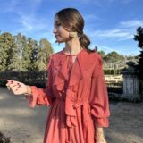 Vestido laurent teja - Imagen 8