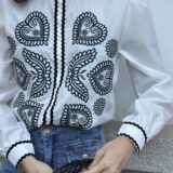 Camisa bordada candela black - Imagen 3