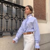 Camisa Marsella rayas azul