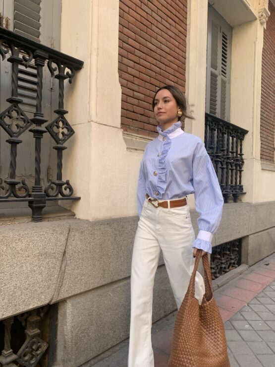 Camisa Marsella rayas azul - Imagen 3