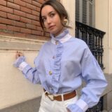 Camisa Marsella rayas azul - Imagen 2