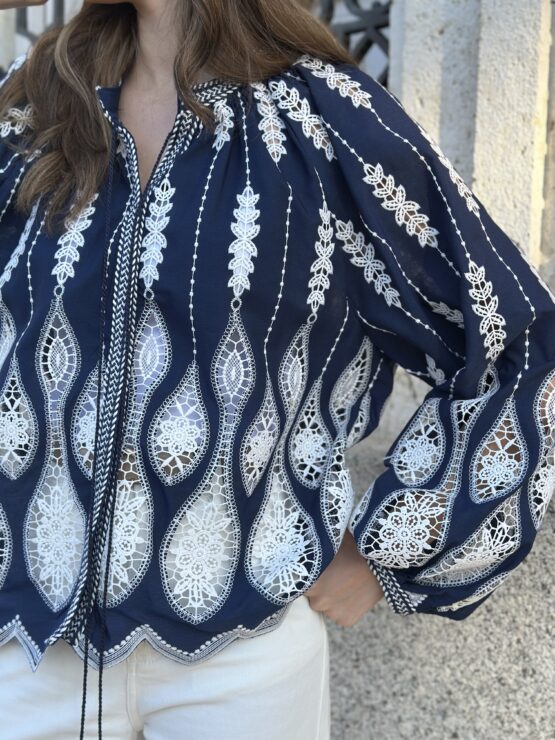 Blusa bordada Singapur - Imagen 4