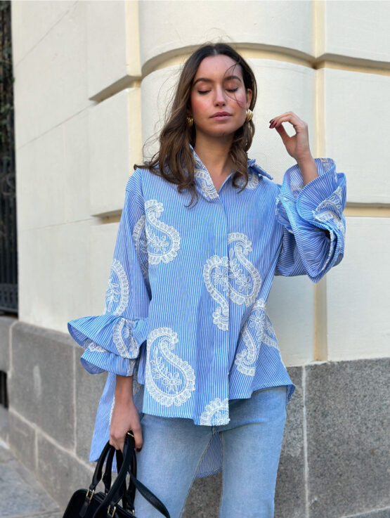 Camisa bordada normandie - Imagen 2