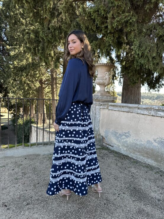 Falda topos night Blue - Imagen 2