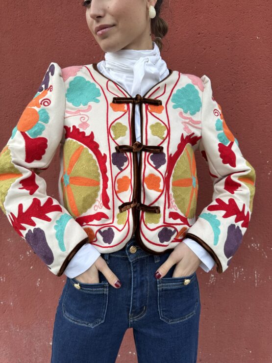 Chaqueta bordada Cayetana - Imagen 6