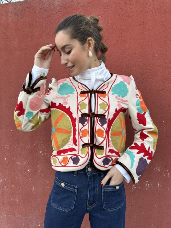 Chaqueta bordada Cayetana - Imagen 4