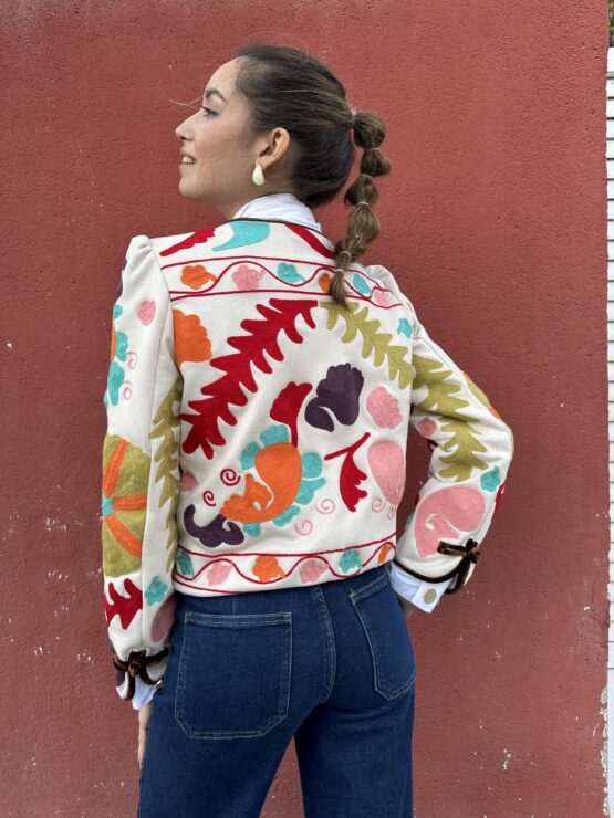 Chaqueta bordada Cayetana - Imagen 7