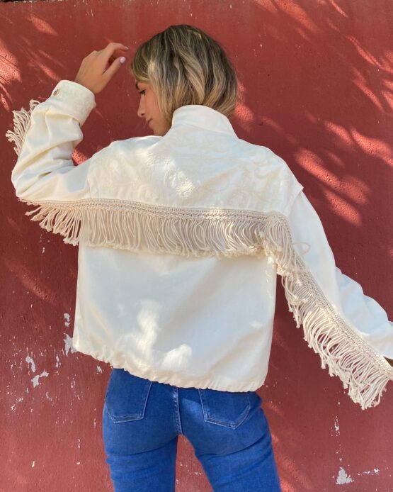 Chaqueta bordada bimba - Imagen 2