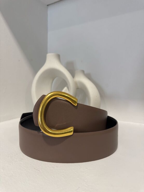 Cinturón de piel Chloe reversible