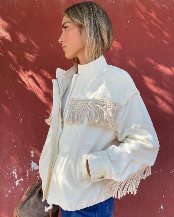 Chaqueta bordada bimba - Imagen 4