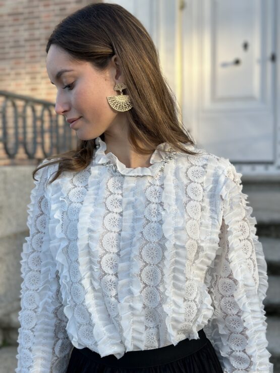 Blusa mil volantes joya - Imagen 3