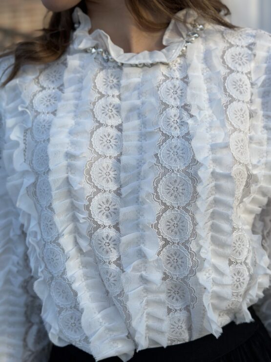 Blusa mil volantes joya - Imagen 2