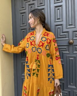 Vestido bordado Nerja