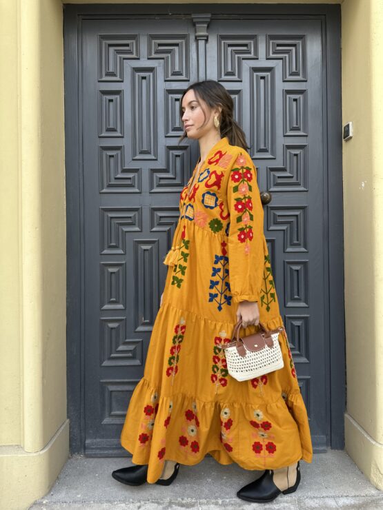 Vestido bordado Nerja - Imagen 5