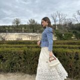Falda bordada guipur - Imagen 5