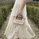 Falda bordada guipur - Imagen 3