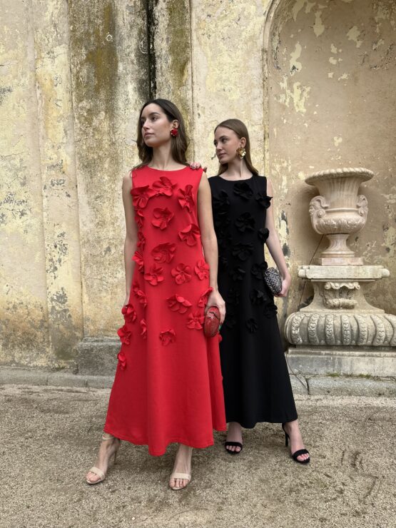 Vestido clavel rouge - Imagen 2