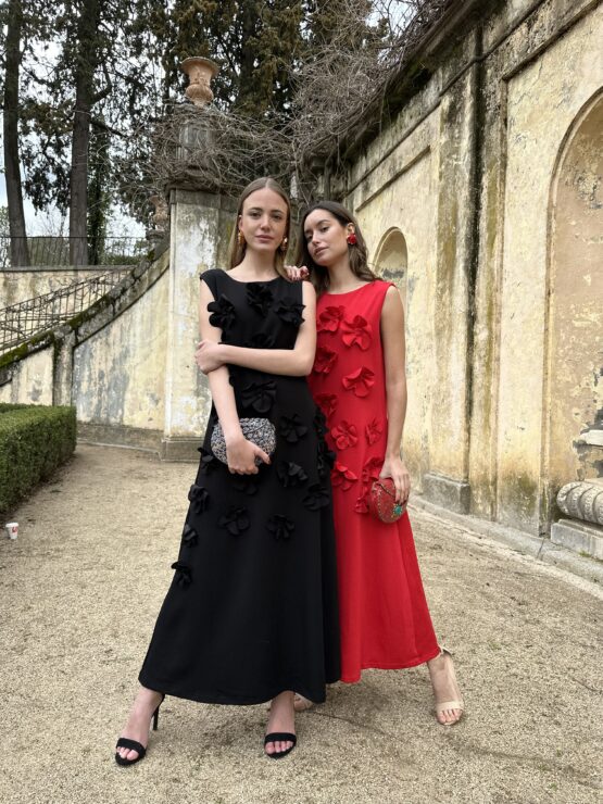 Vestido clavel negro - Imagen 11