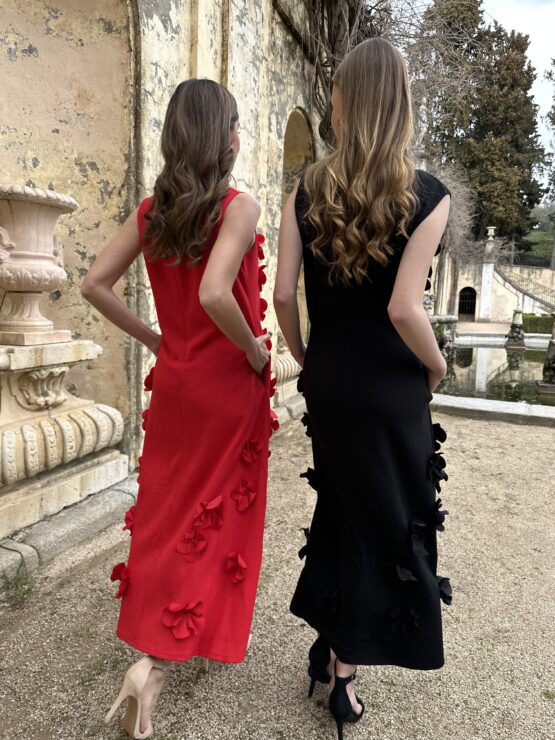 Vestido clavel rouge - Imagen 5