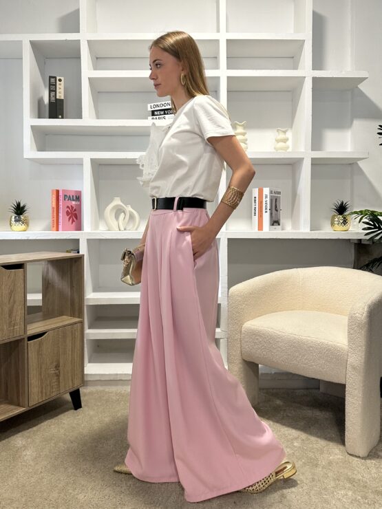 Pantalón laurent soft pink - Imagen 2