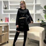 Vestido de punto gabrielle noir